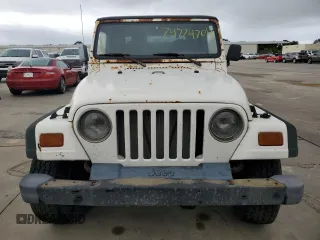 1997 Jeep Wrangler Sport with VIN 1J4FY19S9VP430180, listed as a Copart auction lot 74774704 with 0 mi miles and Salvage Title. Bid and sale history available at carsss.com. Image 5.