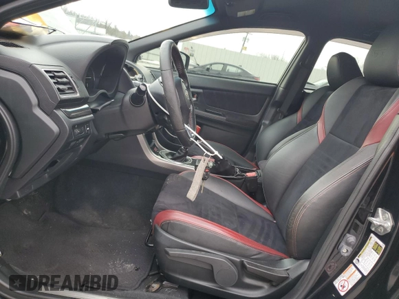 2016 Subaru WRX STI with VIN JF1VA2M61G9834190, listed as a Copart auction lot 46001215 with 140,473 mi miles and Salvage title. Bid and sale history available at DreamBid. Image 7.