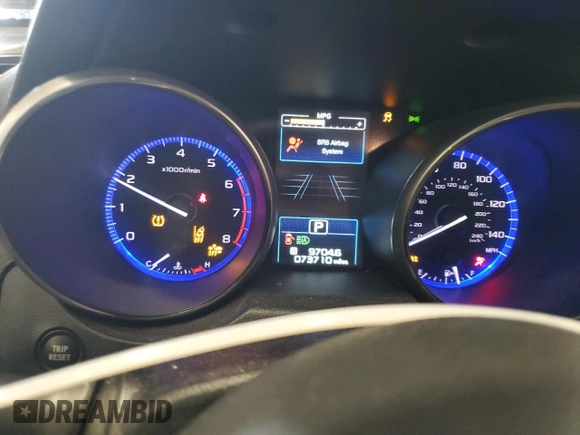 2018 Subaru Legacy Premium with VIN 4S3BNAF68J3035669, listed as a Copart auction lot 54153025 with 73,710 mi miles and Salvage Title. Bid and sale history available at carsss.com. Image 9.