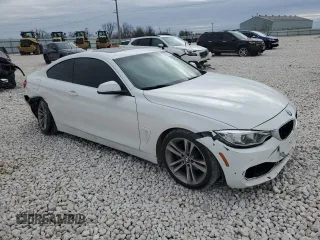 2017 BMW 4 Series 430i with VIN WBA4R7C37HK896333, listed as a Copart auction lot 88597215 with 114,500 mi miles and Salvage Title. Bid and sale history available at DreamBid. Image 4.