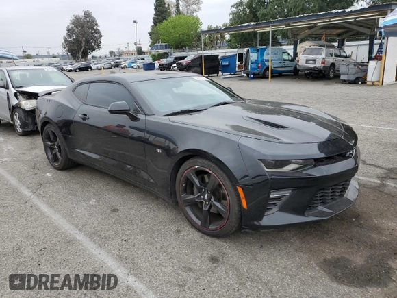 2016 Chevrolet Camaro 2SS with VIN 1G1FH1R78G0130880, listed as a Copart auction lot 54363505 with 50,244 mi miles and Salvage title. Bid and sale history available at DreamBid. Image 4.