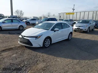 2024 Toyota Corolla Hybrid LE with VIN JTDBCMFE6R3049158, listed as a IAAI auction lot 41791626 with 35,481 mi miles. Bid and sale history available at carsss.com. Image 18.