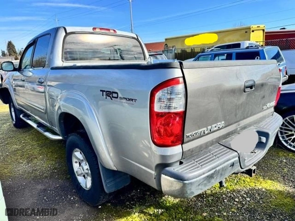 2005 Toyota Tundra SR5 with VIN 5TBDT44115S476421, listed as a Copart auction lot 47502965 with 198,437 mi miles and Clean Title. Bid and sale history available at carsss.com. Image 3.