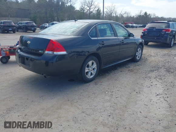 2012 Chevrolet Impala LS Retail with VIN 2G1WA5E36C1234992, listed as a IAAI auction lot 42094459 with 105,327 mi miles and . Bid and sale history available at DreamBid. Image 4.