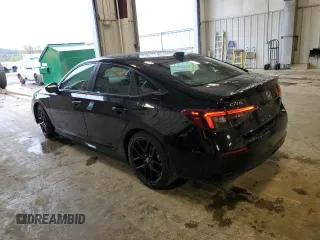 2025 Honda Civic Sport with VIN 2HGFE2F50SH525375, listed as a Copart auction lot 55167865 with 6,949 mi miles and Salvage title. Bid and sale history available at DreamBid. Image 2.