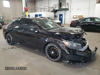 2016 Mercedes-Benz CLA with VIN WDDSJ4GB7GN356016, listed as a Copart auction lot 61952503 with 43,788 mi miles. Bid and sale history available at carsss.com. Image 4.