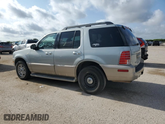 2005 Mercury Mountaineer Convenience z VIN 4M2ZU66W45ZJ05518, wystawiony jako Copart lot #62868264 z przebiegiem 152 479 mil mil oraz Szkoda całkowita • Salvage title. Historia ofert i sprzedaży dostępna na DreamBid. Obrazek 2.
