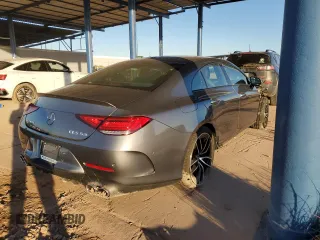 2019 Mercedes-Benz CLS with VIN WDD2J6BB7KA031921, listed as a Copart auction lot 80040754 with 37,957 mi miles and Salvage Title. Bid and sale history available at carsss.com. Image 3.