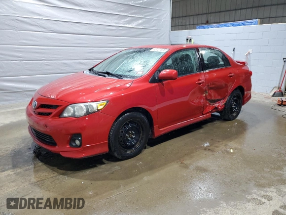 2011 Toyota Corolla L with VIN 2T1BU4EE6BC700798, listed as a Copart auction lot 48127095 with 131,547 mi miles and Salvage Title. Bid and sale history available at carsss.com. Image 1.