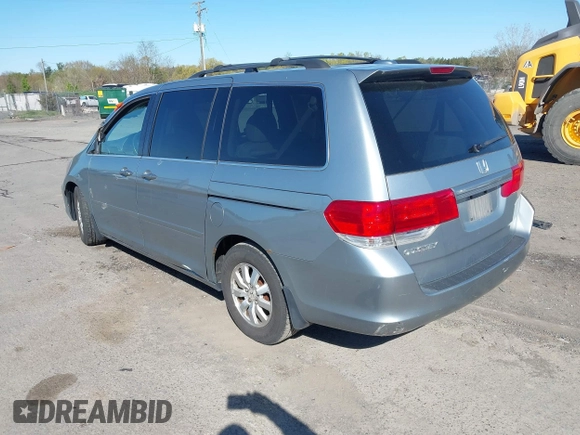 2009 Honda Odyssey EX-L with VIN 5FNRL38729B032786, listed as a IAAI auction lot 42012590 with 188,552 mi miles. Bid and sale history available at carsss.com. Image 3.