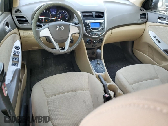 2013 Hyundai Accent GLS with VIN KMHCT4AE4DU318428, listed as a Copart auction lot 53447865 with 170,889 mi miles and Salvage Title. Bid and sale history available at carsss.com. Image 8.
