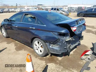2012 Hyundai Sonata Limited with VIN 5NPEC4AC3CH347746, listed as a IAAI auction lot 41791713 with 307,370 mi miles and . Bid and sale history available at DreamBid. Image 3.