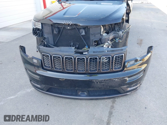 2019 Jeep Grand Cherokee Overland with VIN 1C4RJFCG7KC639154, listed as a IAAI auction lot 41501610 with 92,547 mi miles. Bid and sale history available at carsss.com. Image 12.