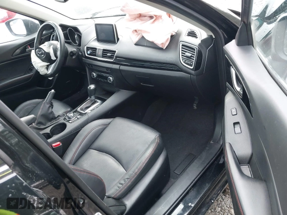2015 Mazda 3 i Grand Touring with VIN JM1BM1W77F1230211, listed as a IAAI auction lot 41460344 with 106,544 mi miles and . Bid and sale history available at DreamBid. Image 5.