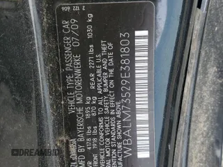 2009 BMW Z4 sDrive35i with VIN WBALM73529E381803, listed as a Copart auction lot 72002354 with 0 mi miles and Clean Title. Bid and sale history available at carsss.com. Image 12.