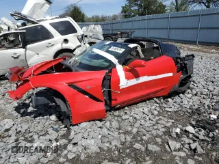 2016 Chevrolet Corvette 1LT with VIN 1G1YB2D74G5109129, listed as a Copart auction lot 51492475 with 0 mi miles and Non Repairable. Bid and sale history available at carsss.com. Image 1.