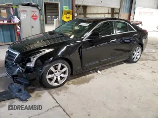 2013 Cadillac ATS with VIN 1G6AA5RA2D0126203, listed as a Copart auction lot 54158385 with 124,991 mi miles and Salvage title. Bid and sale history available at DreamBid. Image 1.