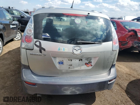 2007 Mazda 5 Touring with VIN JM1CR293570141149, listed as a Copart auction lot 49635135 with 151,512 mi miles and Salvage Title. Bid and sale history available at DreamBid. Image 6.