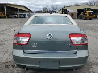 2008 Mercury Milan Premier with VIN 3MEHM08178R607074, listed as a Copart auction lot 52667515 with 55,251 mi miles and Salvage title. Bid and sale history available at DreamBid. Image 6.
