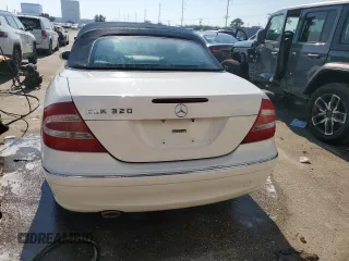 2004 Mercedes-Benz CLK-Class Cabriolet 3.2L with VIN WDBTK65G24T029860, listed as a Copart auction lot 74631484 with 113,583 mi miles and Non Repairable. Bid and sale history available at carsss.com. Image 6.