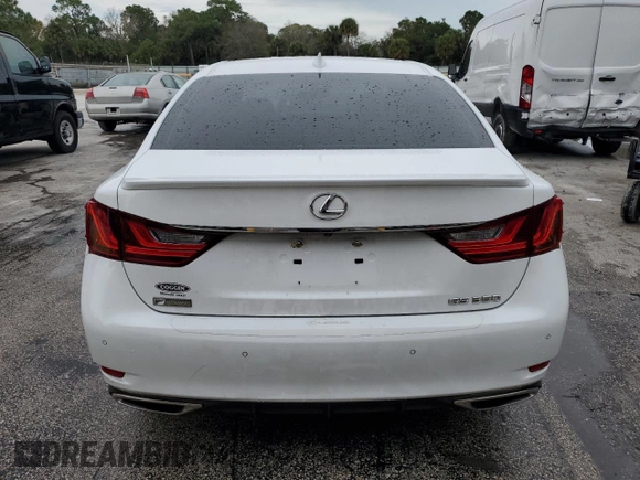 2015 Lexus GS 350 with VIN JTHBE1BL9FA000877, listed as a Copart auction lot 41184674 with 91,361 mi miles. Bid and sale history available at carsss.com. Image 6.