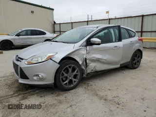 2014 Ford Focus SE with VIN 1FADP3K21EL427955, listed as a Copart auction lot 46283565 with 91,750 mi miles and Salvage Title. Bid and sale history available at carsss.com. Image 1.