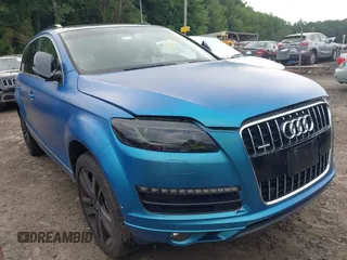 2011 Audi Q7 Premium Plus with VIN WA1LGAFE0BD009806, listed as a IAAI auction lot 42703712 with 160,327 mi miles and . Bid and sale history available at DreamBid. Image 1.