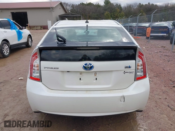 2012 Toyota Prius One with VIN JTDKN3DUXC5417223, listed as a IAAI auction lot 42084135 with 182,187 mi miles and . Bid and sale history available at DreamBid. Image 16.