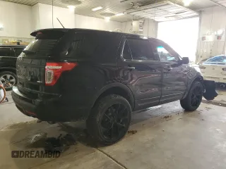 2013 Ford Utility Police Interceptor with VIN 1FM5K8AR0DGA99908, listed as a Copart auction lot 85227214 with 173,962 mi miles and Salvage Title. Bid and sale history available at carsss.com. Image 3.