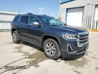 2020 GMC Acadia SLT with VIN 1GKKNMLS5LZ116507, listed as a Copart auction lot 56781845 with 65,238 mi miles and Salvage title. Bid and sale history available at DreamBid. Image 4.