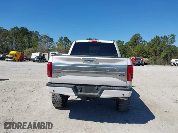 2017 Ford F-150 XL with VIN 1FTEW1EG2HFC42507, listed as a IAAI auction lot 41880756 with 145,889 mi miles. Bid and sale history available at carsss.com. Image 16.