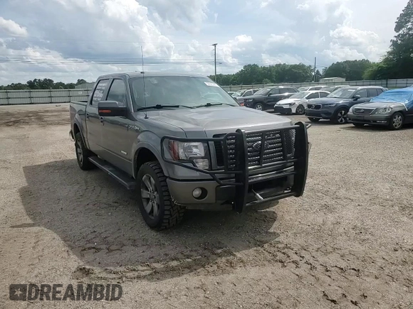 2012 Ford F-150 XL with VIN 1FTFW1ET5CFC70747, listed as a Copart auction lot 56625225 with 222,001 mi miles and Salvage title. Bid and sale history available at DreamBid. Image 13.