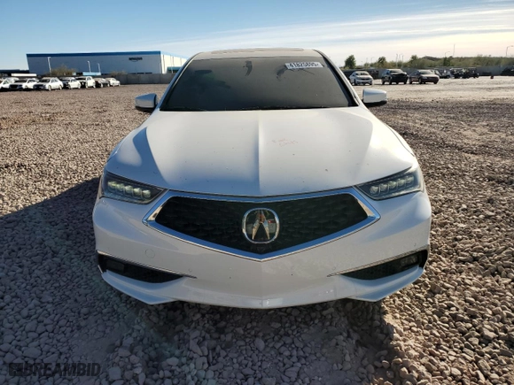 2018 Acura TLX w/Advance Pkg with VIN 19UUB2F7XJA003691, listed as a Copart auction lot 41825895 with 82,066 mi miles and Salvage Title. Bid and sale history available at carsss.com. Image 5.