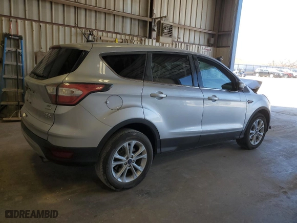 2017 Ford Escape SE with VIN 1FMCU0GD1HUA40792, listed as a Copart auction lot 50406935 with 133,778 mi miles and Salvage Title. Bid and sale history available at carsss.com. Image 3.