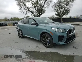 2024 BMW X2 M35i with VIN WBX83GM09R5Y61810, listed as a Copart auction lot 45999675 with 7,732 mi miles and Salvage Title. Bid and sale history available at carsss.com. Image 12.