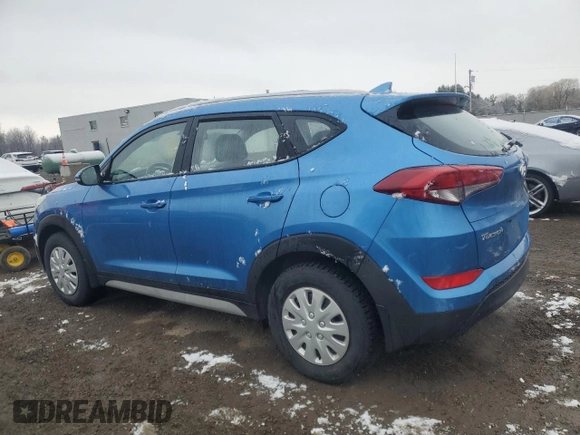 2018 Hyundai Tucson SEL with VIN KM8J33A40JU599616, listed as a Copart auction lot 52883825 with 58,828 mi miles and Salvage Title. Bid and sale history available at carsss.com. Image 2.