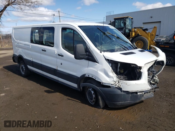 2017 Ford Transit Cargo with VIN 1FTYR2ZM5HKA54176, listed as a Copart auction lot 53836515 with 163,454 mi miles and Non repairable. Bid and sale history available at DreamBid. Image 4.