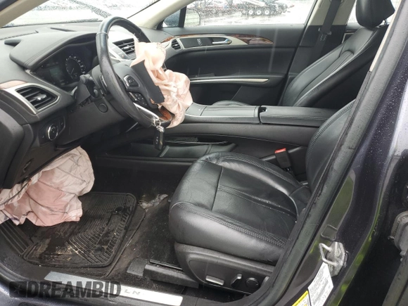 2014 Lincoln MKZ with VIN 3LN6L2J95ER814027, listed as a Copart auction lot 59532925 with 125,451 mi miles and Salvage title. Bid and sale history available at DreamBid. Image 7.