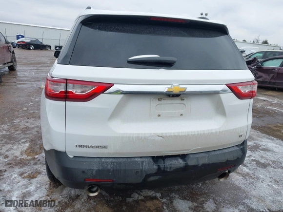 2021 Chevrolet Traverse LT Leather with VIN 1GNERHKWXMJ218191, listed as a IAAI auction lot 41512332 with 87,206 mi miles. Bid and sale history available at carsss.com. Image 16.