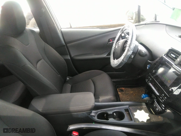 2019 Toyota Prius LE with VIN JTDL9RFU9K3009363, listed as a IAAI auction lot 41812912 with 28,442 mi miles. Bid and sale history available at carsss.com. Image 5.
