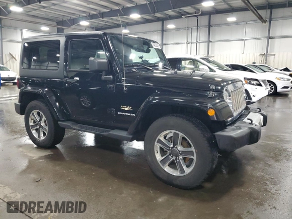 2013 Jeep Wrangler Sahara z VIN 1C4AJWBG5DL566559, wystawiony jako Copart lot #54823405 z przebiegiem 134 099 mil mil oraz Szkoda całkowita • Salvage title. Historia ofert i sprzedaży dostępna na DreamBid. Obrazek 4.