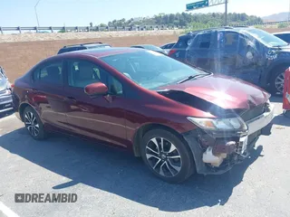 2015 Honda Civic EX z VIN 2HGFB2F82FH521921, wystawiony jako IAAI lot #42343982 z przebiegiem 200 292 mil mil oraz . Historia ofert i sprzedaży dostępna na DreamBid. Obrazek 1.
