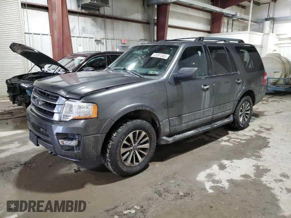 2015 Ford Expedition XLT z VIN 1FMJU1JT7FEF38984, wystawiony jako Copart lot #42081555 z przebiegiem 101 225 mil mil oraz Szkoda całkowita • Salvage title. Historia ofert i sprzedaży dostępna na DreamBid. Obrazek 1.