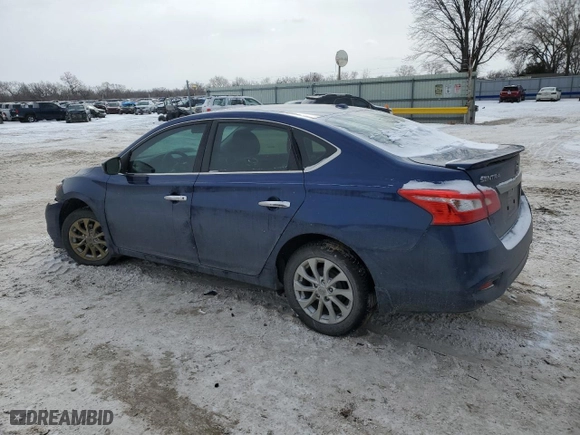 2017 Nissan Sentra SV with VIN 3N1AB7AP4HY223763, listed as a Copart auction lot 45893815 with 144,362 mi miles and Salvage Title. Bid and sale history available at carsss.com. Image 2.