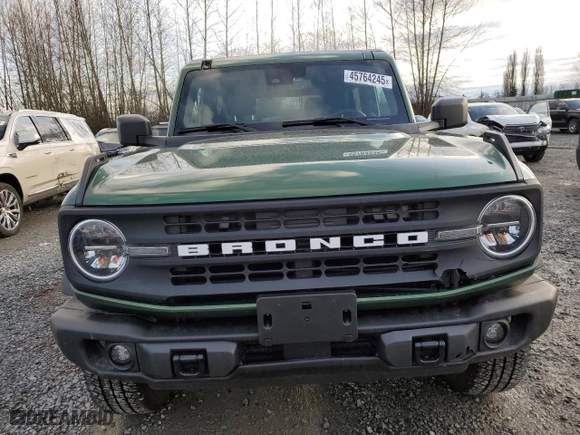 2023 Ford Bronco with VIN 1FMDE5AP9PLB46851, listed as a Copart auction lot 45764245 with 33,327 mi miles and Salvage Title. Bid and sale history available at carsss.com. Image 5.