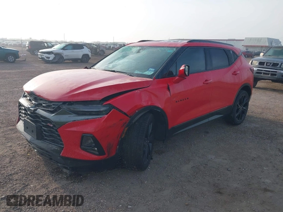 2021 Chevrolet Blazer RS с VIN 3GNKBERS7MS515989, выставлен на аукционе IAAI как лот 41854514 с пробегом 78 350 миль миль и . История ставок и продаж доступна на DreamBid. Изображение 2.