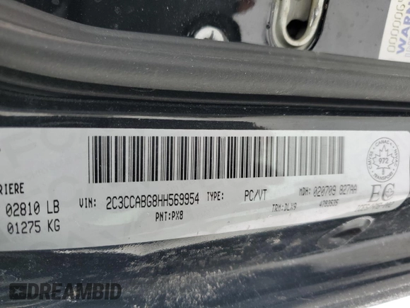 2017 Chrysler 300 S with VIN 2C3CCABG8HH569954, listed as a Copart auction lot 45172335 with 156,132 mi miles and Clean Title. Bid and sale history available at DreamBid. Image 13.