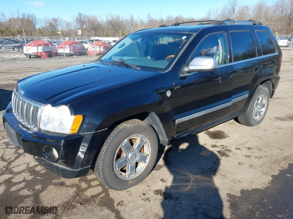 2006 Jeep Grand Cherokee Overland with VIN 1J8HR682X6C323876, listed as a IAAI auction lot 41478143 with 156,075 mi miles. Bid and sale history available at carsss.com. Image 2.