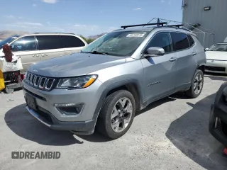 2019 Jeep Compass Limited with VIN 3C4NJCCB2KT676179, listed as a Copart auction lot 56740315 with 91,602 mi miles and Salvage title. Bid and sale history available at DreamBid. Image 1.