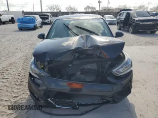2022 Hyundai Accent SE with VIN 3KPC24A61NE182565, listed as a Copart auction lot 53781655 with Not Provided miles and Salvage Title. Bid and sale history available at DreamBid. Image 5.
